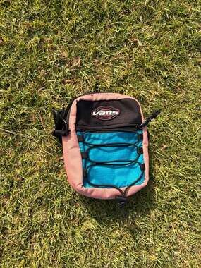 Vans Street Ready Sport Crossbody Shoulder Bag Powder Pink Blue